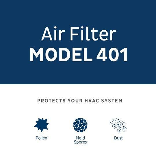 Genuine AprilAire 201 20x25x6 MERV 10 Healthy Air Filter